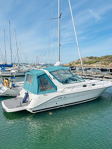 SEA RAY 290 - MOTOR BYTT - BOG PROPP - HÖST PRIS 3 of 16