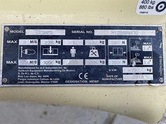 JLG 1230ES 9 of 10