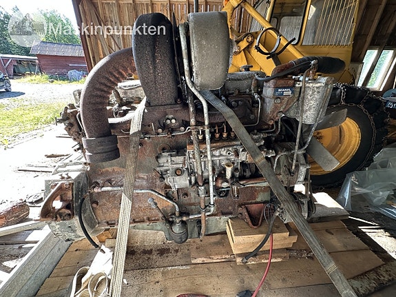 Scania vabis -75 motor Ds11R01 komplett med växellåda 7 of 20