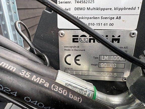 Egholm Park Ranger Klippaggregat 100 cm hydr Demoex 5 of 5