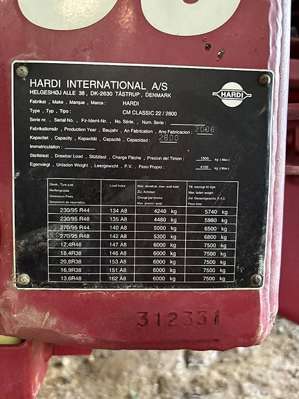 Hardi 2800 3 of 4