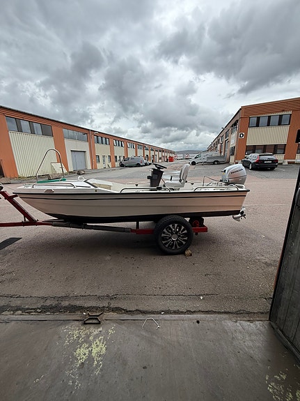 Flipper 450 – Honda 10hk 2021 – endast 30h + trailer 3 of 3