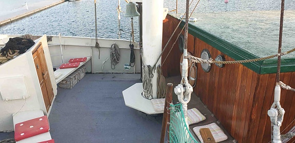 Segelfartyget Libelle – historisk skuta med vandrarhem 3 of 10