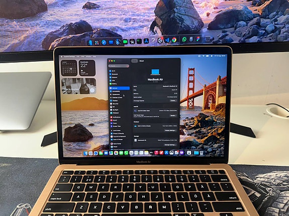 MacBook Air M1 (2020) Rosa Guld image 3
