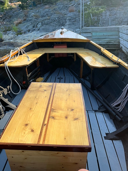 Möllesnipa i fur på ek 2 of 6