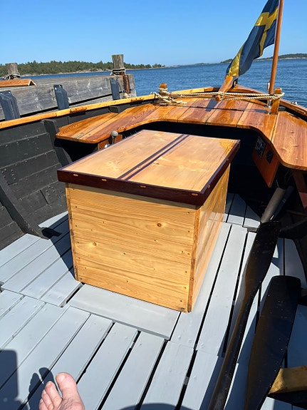 Möllesnipa i fur på ek 4 of 6