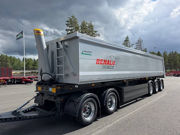 Hakarps - Benalu 5 axlad 42 tons tippvagn med dubbelmontage 5 of 12