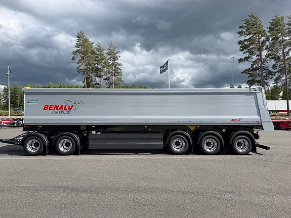 Hakarps - Benalu 5 axlad 42 tons tippvagn med dubbelmontage 6 of 12