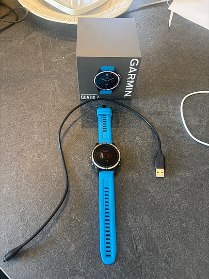 Garmin Garmin quatix 7 smartklocka blå