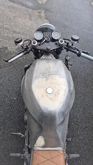Yamaha Cafe racer projekt 5 of 11