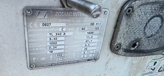 Zodiac Rib 340 6 of 6