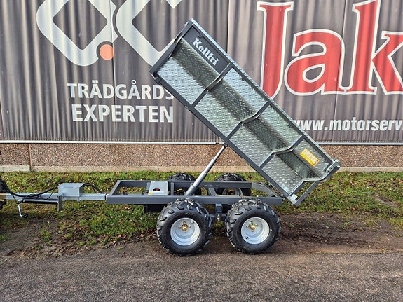 Tippvagn ATV 1420 kg med elhydraulisk tipp 3 of 4