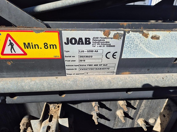 Volvo FM460 6x2 Lastväxlare Joab L20 7 of 9