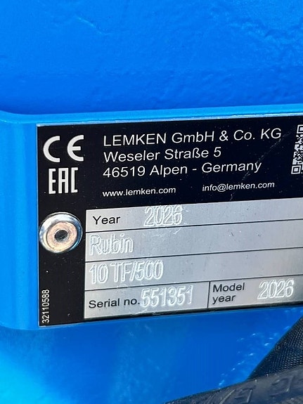 Lemken Rubin 10 TF/500 7 of 7