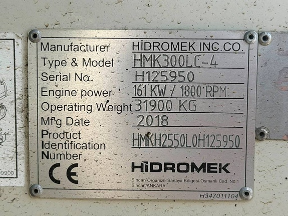 Hidromek HMK 300 LC-4 21 of 21