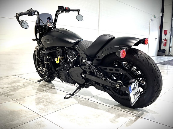 Indian Scout Rogue Turbo konverterad Grymt Bygge E85 11 of 19