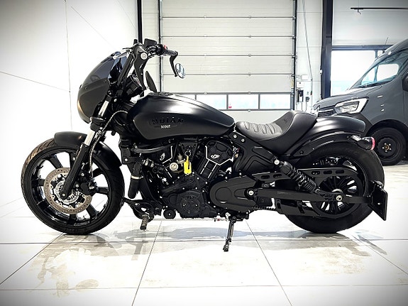 Indian Scout Rogue Turbo konverterad Grymt Bygge E85 9 of 19