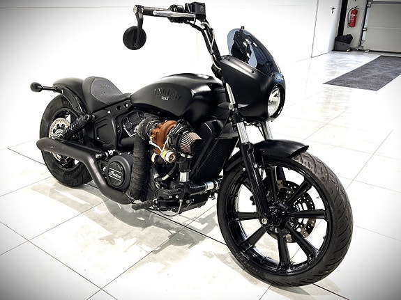 Indian Scout Rogue Turbo konverterad Grymt Bygge E85 4 of 19