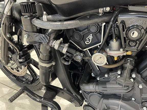Indian Scout Rogue Turbo konverterad Grymt Bygge E85 15 of 19