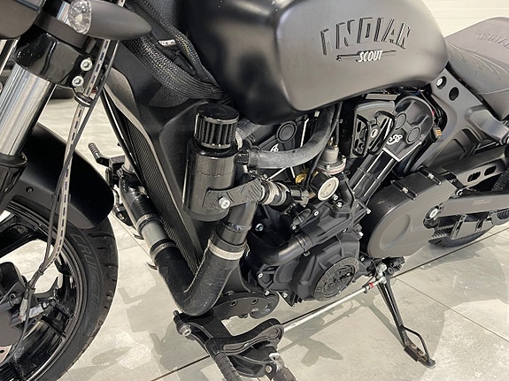 Indian Scout Rogue Turbo konverterad Grymt Bygge E85 16 of 19