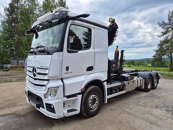 Mercedes-Benz Actros 963-0-C HIAB kran Multilift-lastväxlare 2 of 12