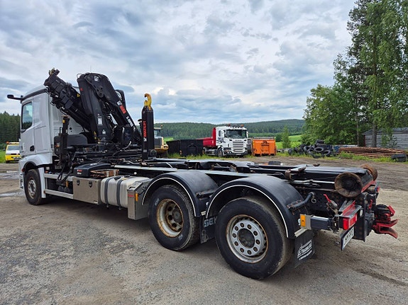Mercedes-Benz Actros 963-0-C HIAB kran Multilift-lastväxlare 4 of 12