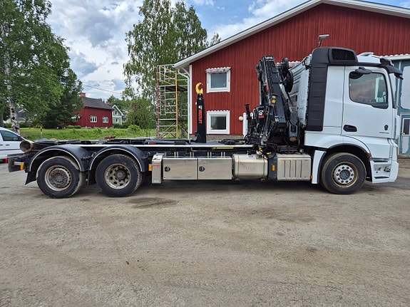 Mercedes-Benz Actros 963-0-C HIAB kran Multilift-lastväxlare 7 of 12