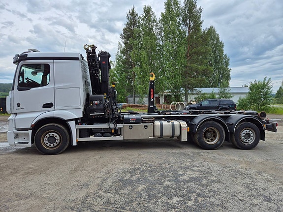 Mercedes-Benz Actros 963-0-C HIAB kran Multilift-lastväxlare 3 of 12