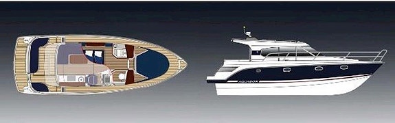 Aquador 35 C  2 x 260 Mercruiser 3.0 TDI 7 of 30