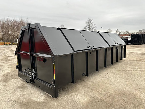 RQF Lastväxlarflak - Avfallscontainer 18m3 (2 Kvar Färg Blå) 5 of 8