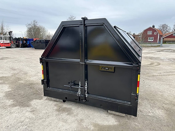 RQF Lastväxlarflak - Avfallscontainer 18m3 (2 Kvar Färg Blå) 6 of 8