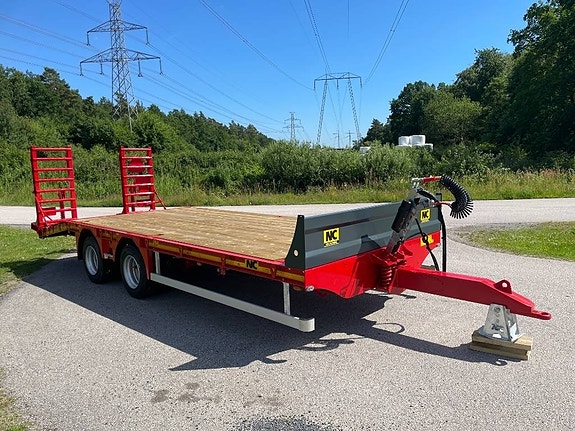 NC 2axl traktordragen maskintrailer 16T 4 of 24