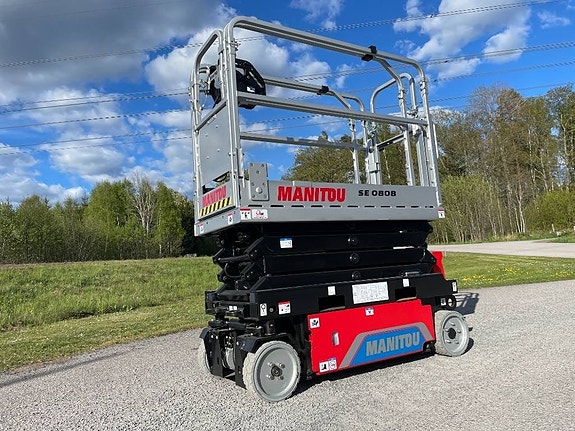 Manitou SE 0808 Elektrisk Saxlift omgående leverans! 10 of 24