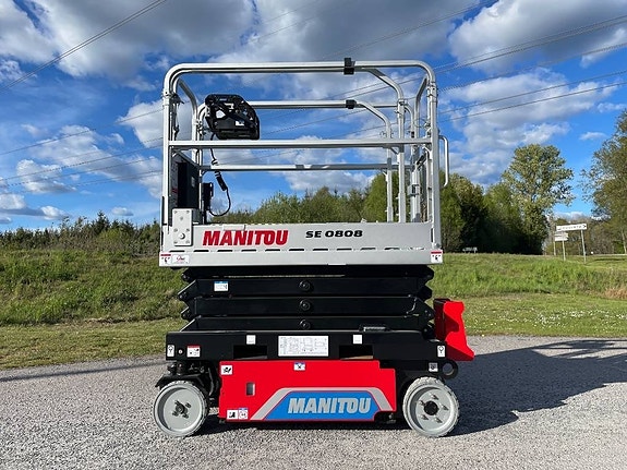 Manitou SE 0808 Elektrisk Saxlift omgående leverans! 11 of 24