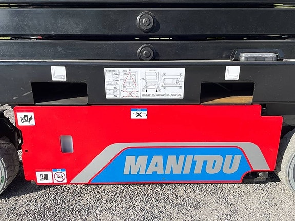 Manitou SE 0808 Elektrisk Saxlift omgående leverans! 9 of 24
