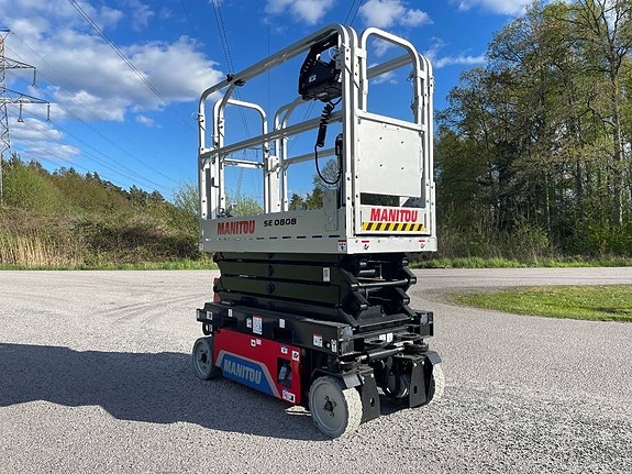 Manitou SE 0808 Elektrisk Saxlift omgående leverans! 7 of 24
