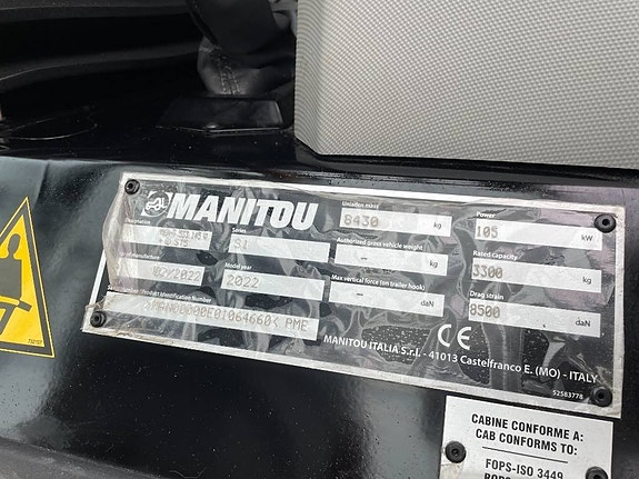 Manitou MLA533-145V+ Elite Steglös transmission 19 of 22