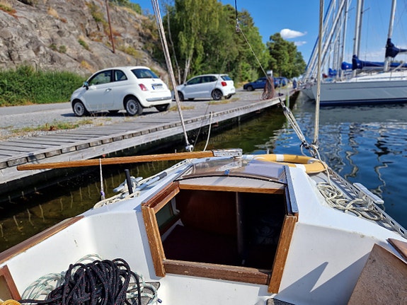 Wasa 30 med diesel 18 hk. Gärna byte till mindre segelbåt. 13 of 17