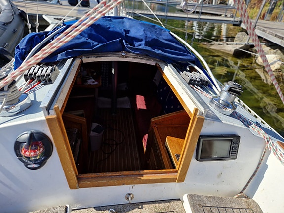 Wasa 30 med diesel 18 hk. Gärna byte till mindre segelbåt. 15 of 17