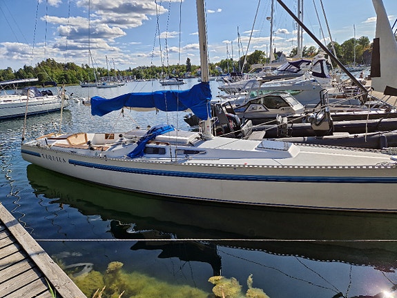 Wasa 30 med diesel 18 hk. Gärna byte till mindre segelbåt. 16 of 17