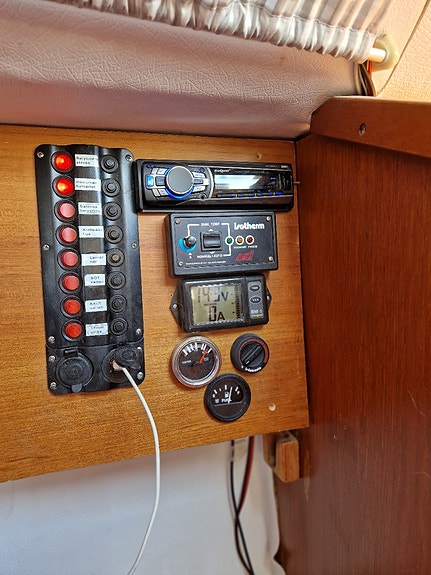 Wasa 30 med diesel 18 hk. Gärna byte till mindre segelbåt. 9 of 17