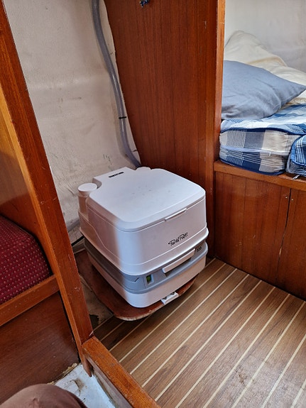 Wasa 30 med diesel 18 hk. Gärna byte till mindre segelbåt. 7 of 17