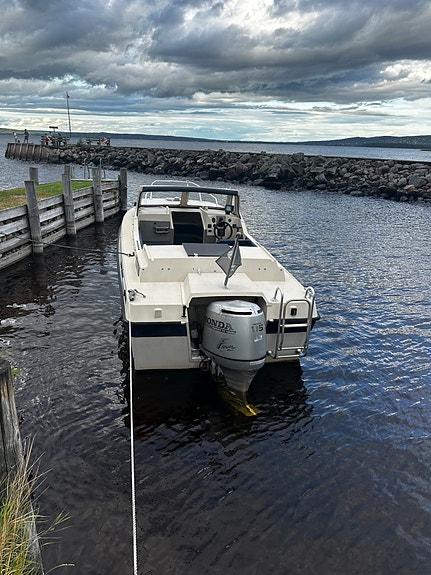 Finnsport 650 AC med 115hk fyrtaktare och trailer 8 of 11