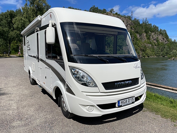 Hymer B 588 Bianco Line- Alde, 3,0L 177hk kamkedja, Långbädd 2 of 11