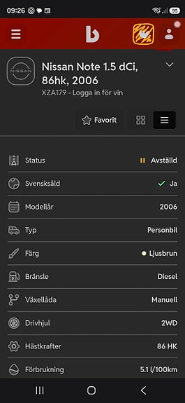 Nissan Note 6 of 7
