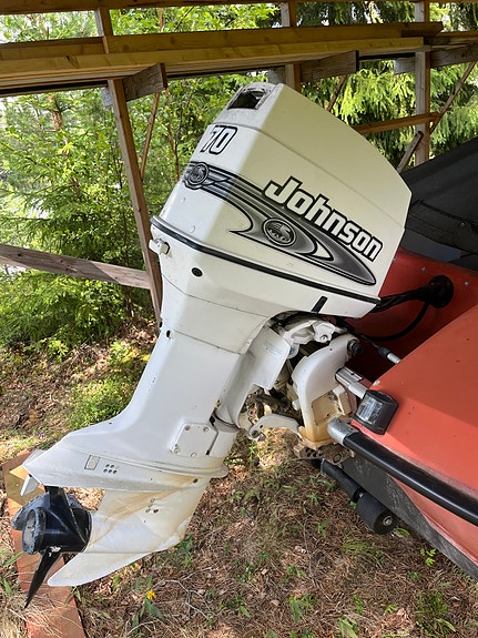 Johnson 70 hk motor 3 of 4