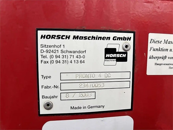 Horsch PRONTO 4DC 3 of 3