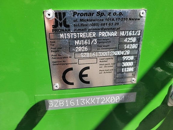 Pronar NV 161/3 11 of 20