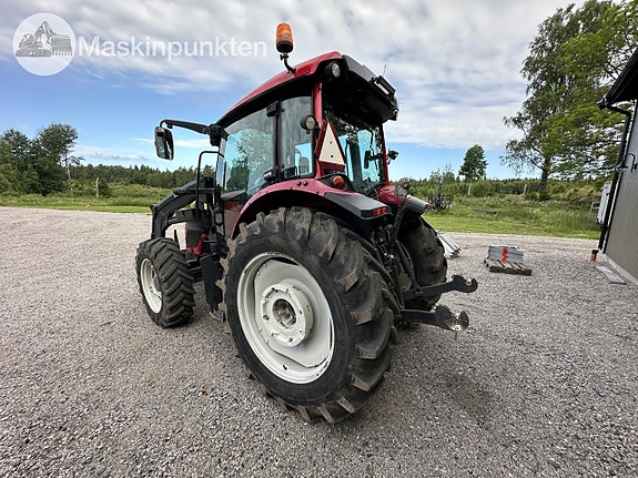 Valtra A134 med skogsvagn 6 of 27