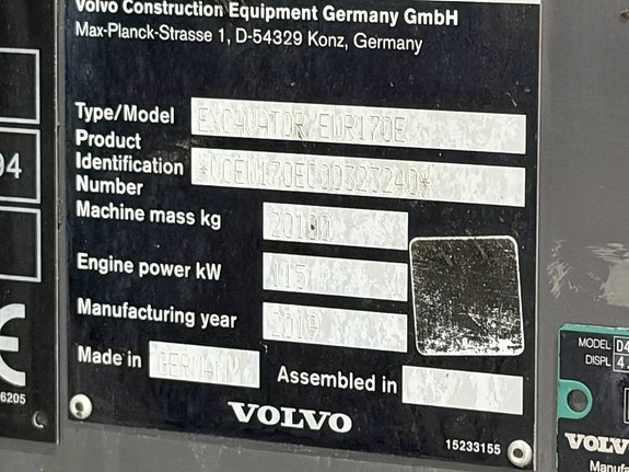 Volvo EWR 170 E 11 of 11